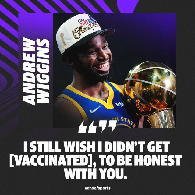 走上人生巅峰仍有悔意？维金斯：还是希望不打疫苗