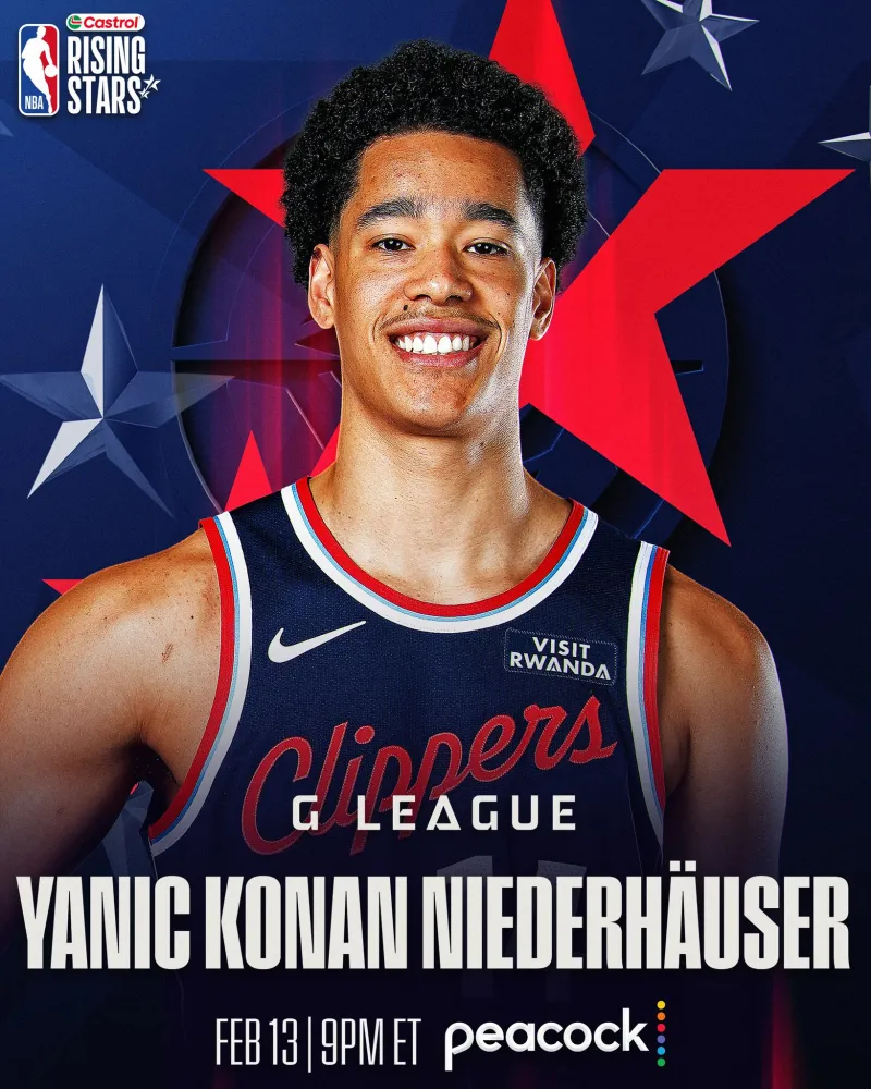 开云体育网址-未来可期！NBA官方：祝贺尼德豪泽入选今年全明星新秀赛